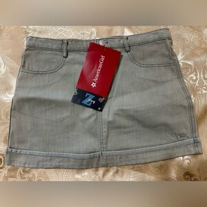 American Girl Gray Twill Skirt